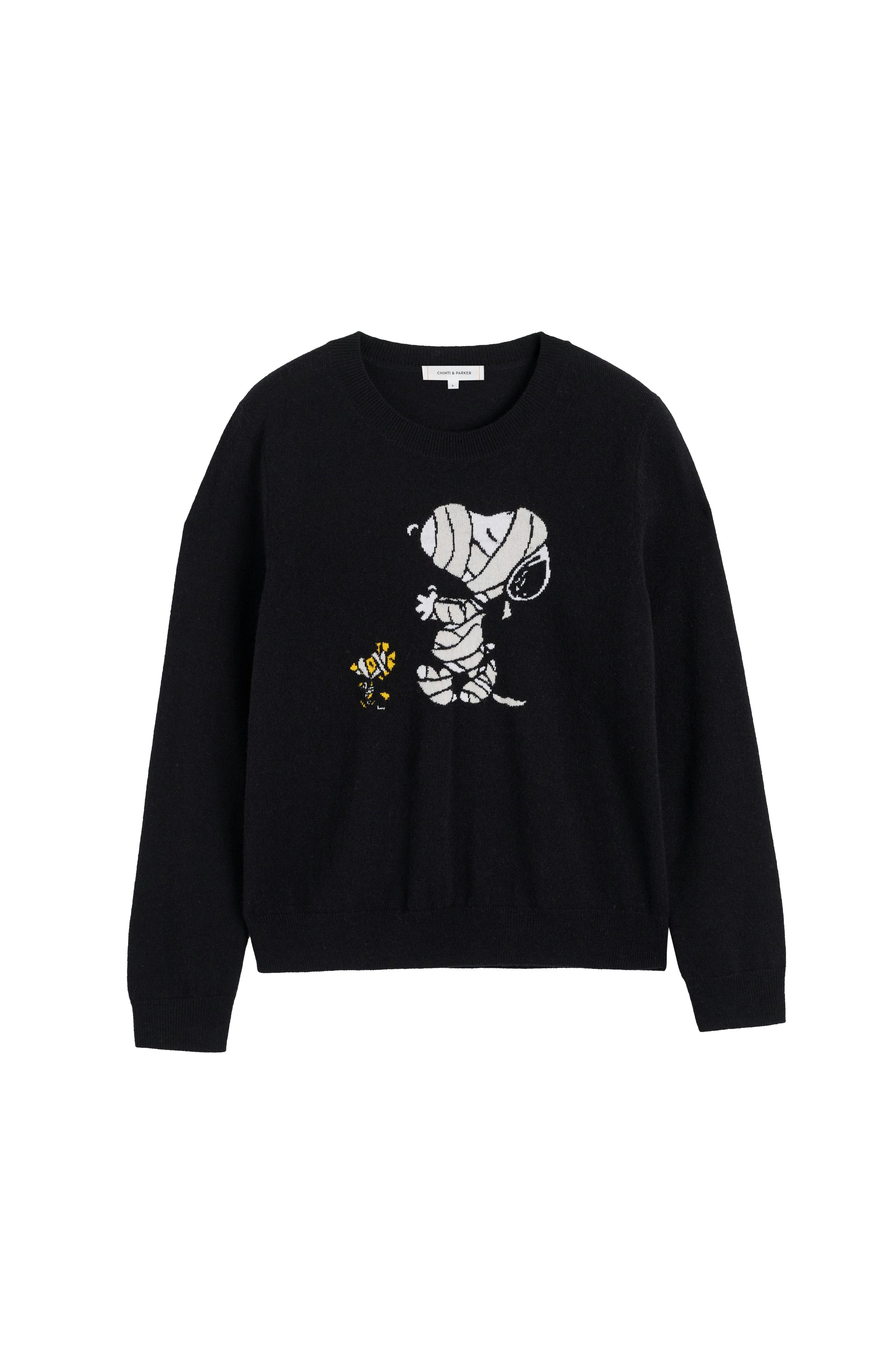Wool-Cashmere Snoopy Mummy Sweater