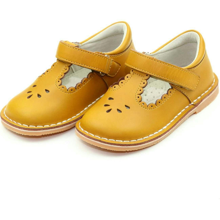 Angie Scalloped T-Strap Mary Jane