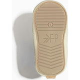 Weathered Brown Slip On Baby Shoe