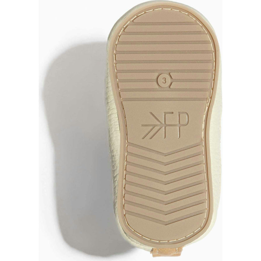 Weathered Brown Slip On Baby Shoe