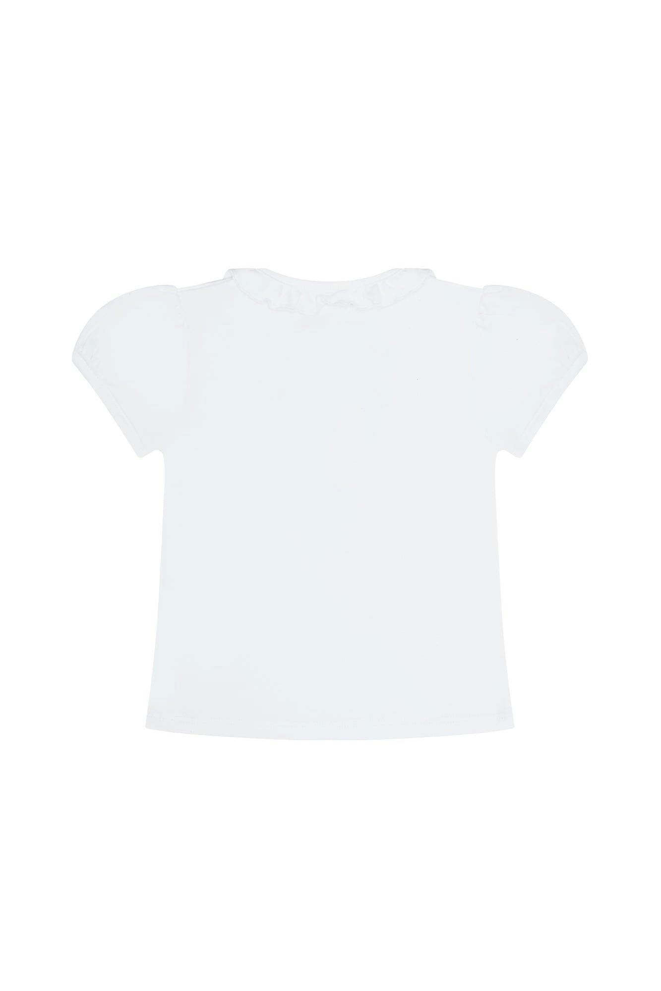 Ruffle Short Sleeve Tee