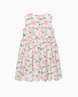 Adelina Summer Dress in Pale Pink Hydrangea