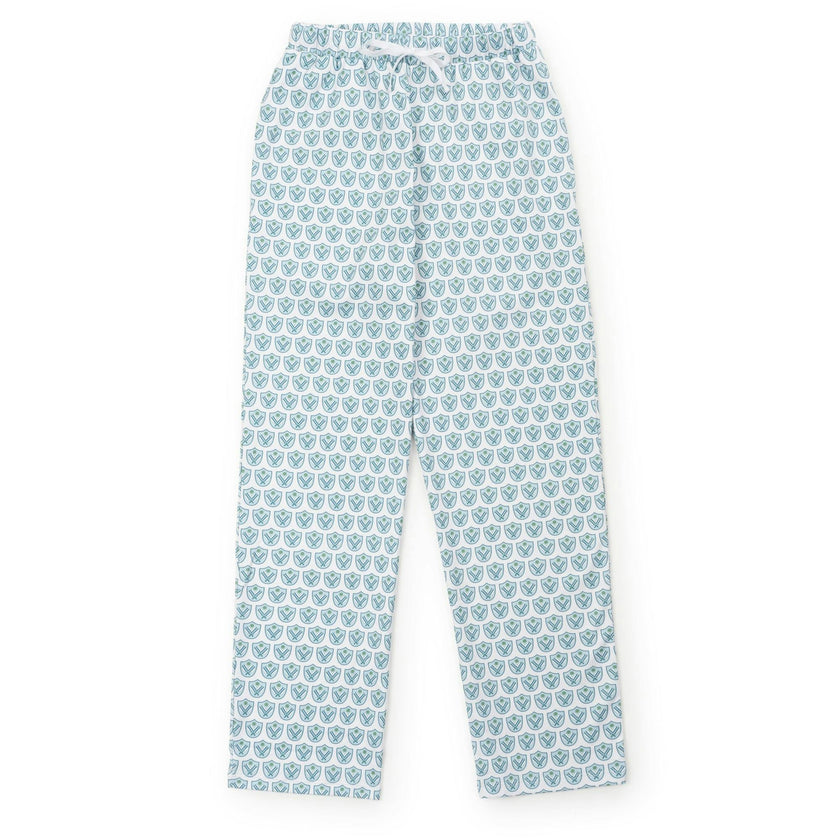 Brent Men's Hangout Pant - Pickleball Crest Blue