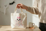 Liberty of London ghost trick or treat bag in beige