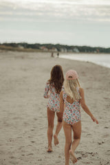 Sweetheart 1 Piece Swimsuit | UPF + Recycled - In Bloom