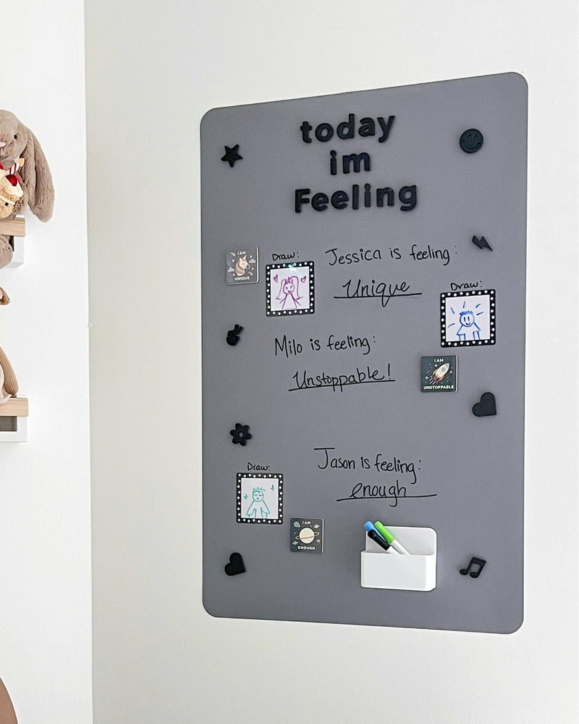 Magic Playwall - Rectangle Magnetic Wall Decal for Kids