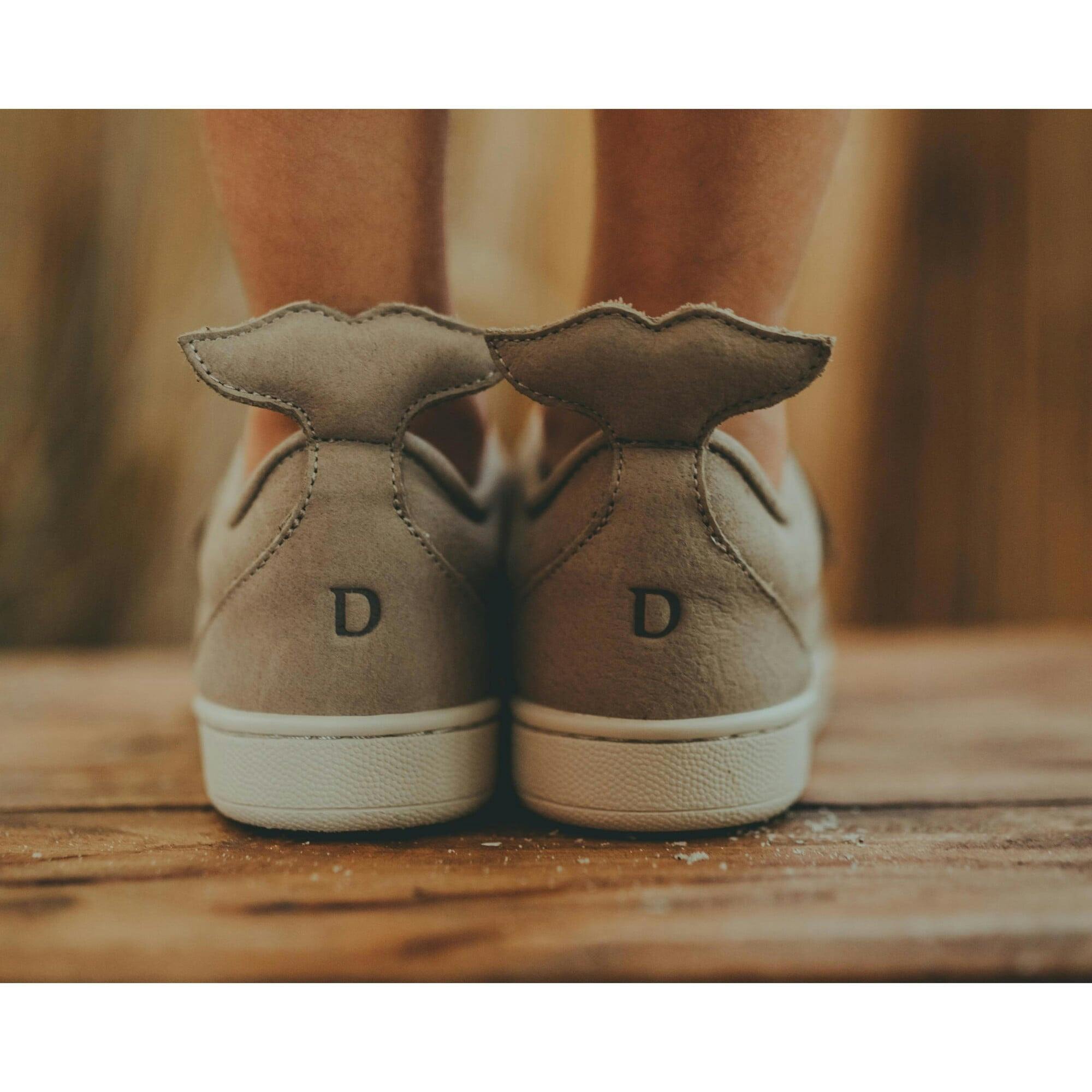 Rian Tail 2-Velcro Straps Leather Shoes