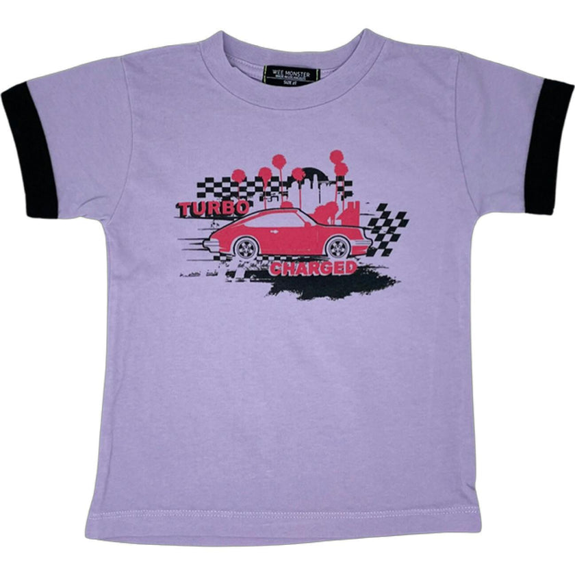 Turbo Charged Purple Tee - Unisex for Boys and Girls