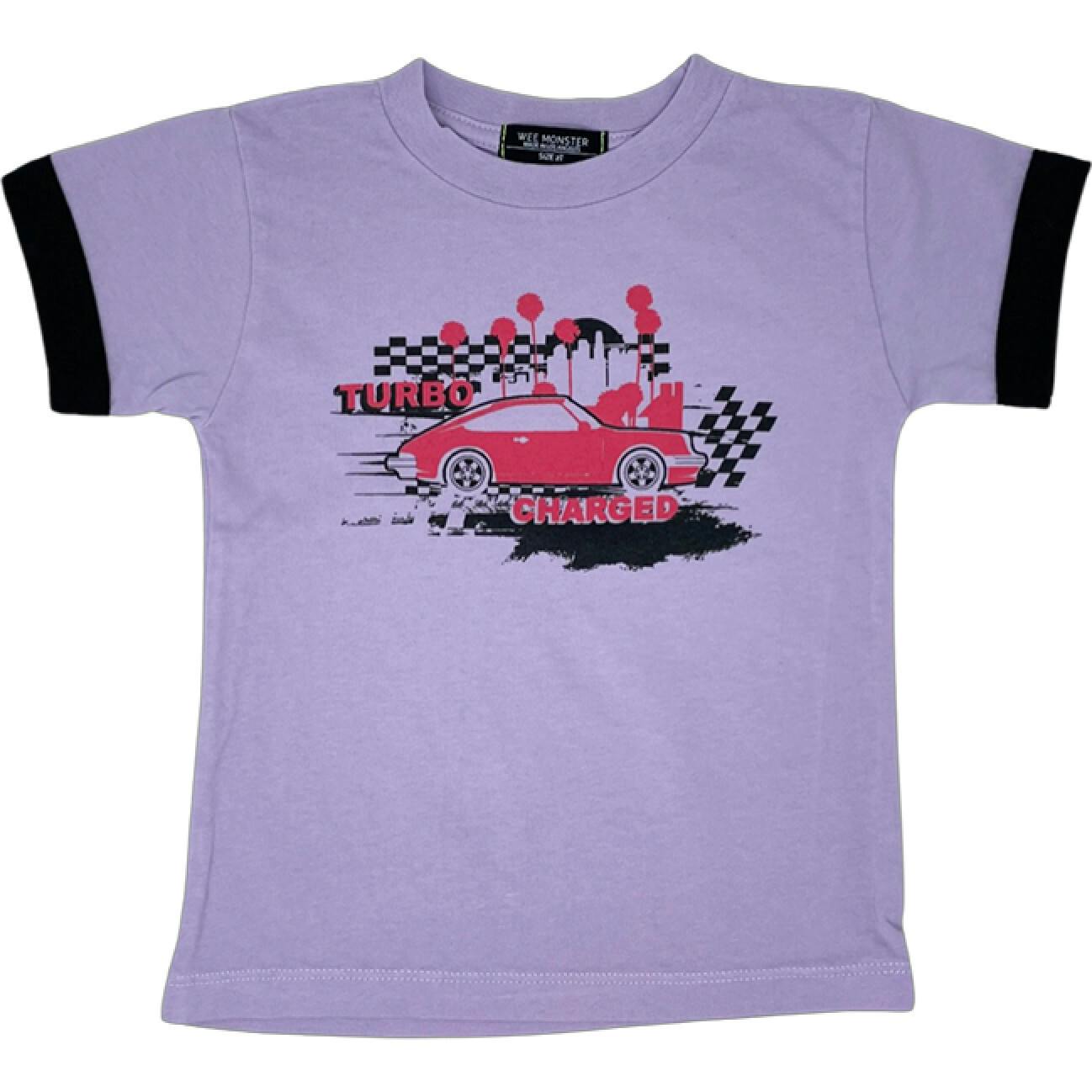 Turbo Charged Purple Tee - Unisex for Boys and Girls
