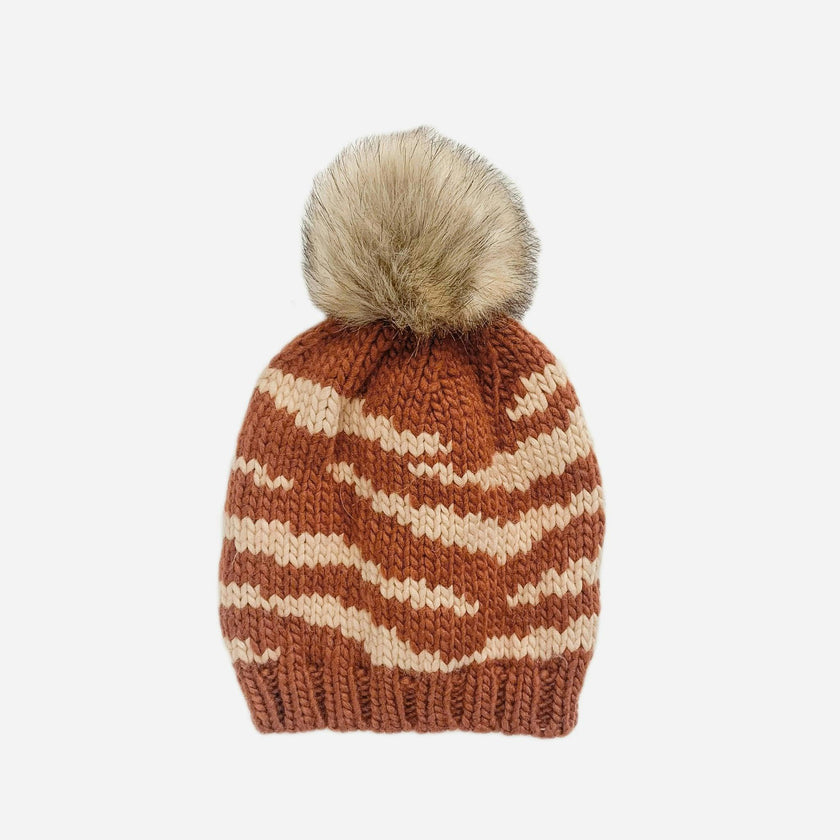 Tiger Hat - Cinnamon/Latte