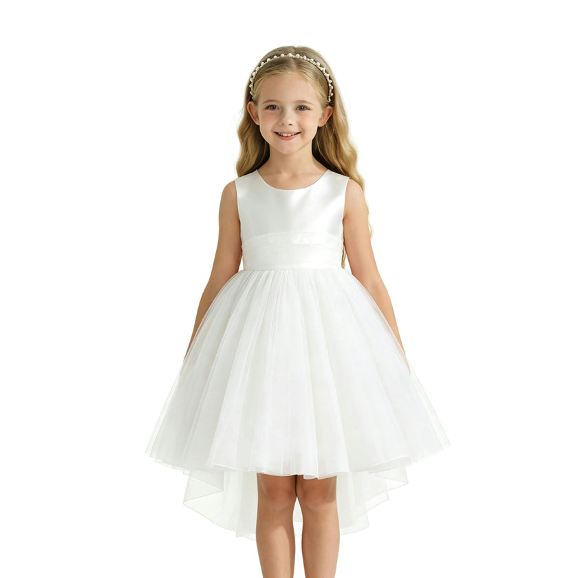 White Hazel Tulle Party Dress