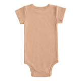 Orange Short Sleeved Modal Bodysuit