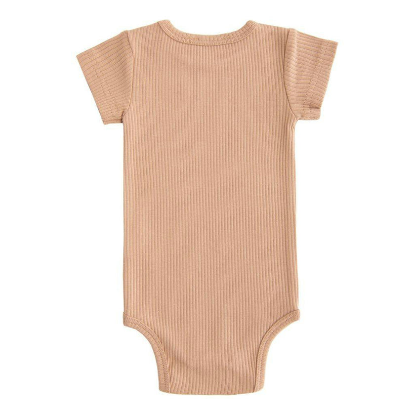 Orange Short Sleeved Modal Bodysuit