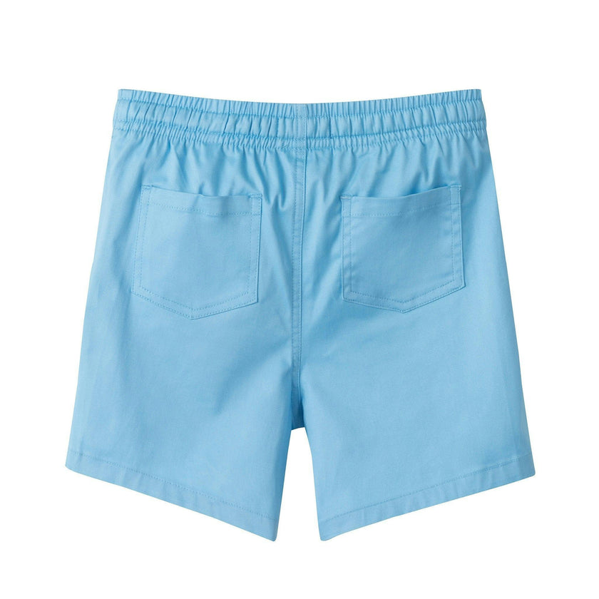 Boys Stretch Twill Shorts | Sky Blue
