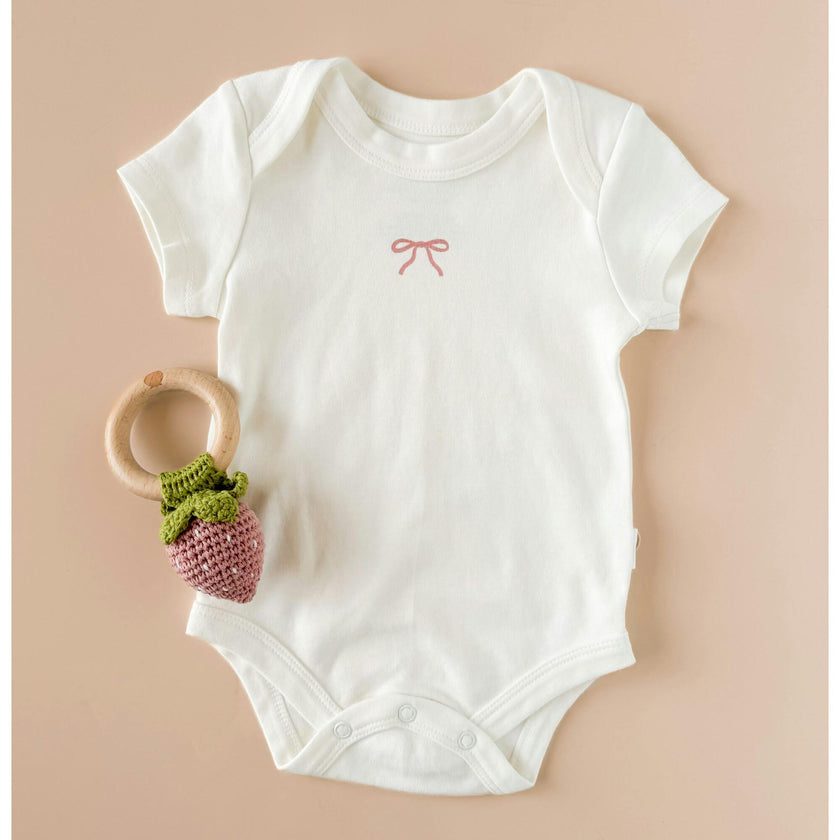 Onesie Pink Bow