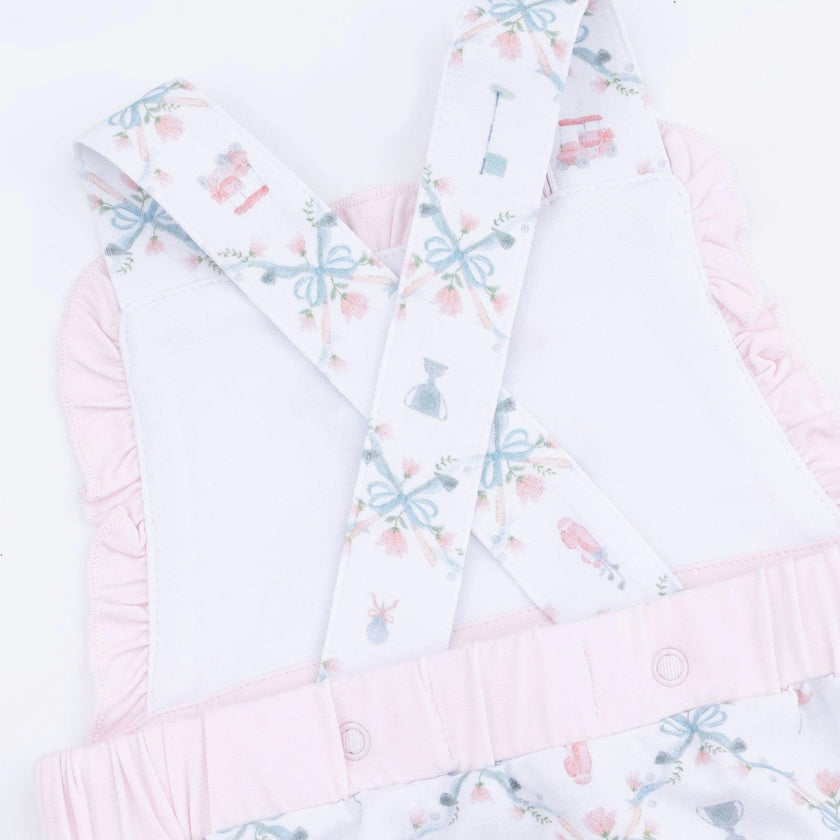 Golf Trellis Pink - Ruffle Bubble