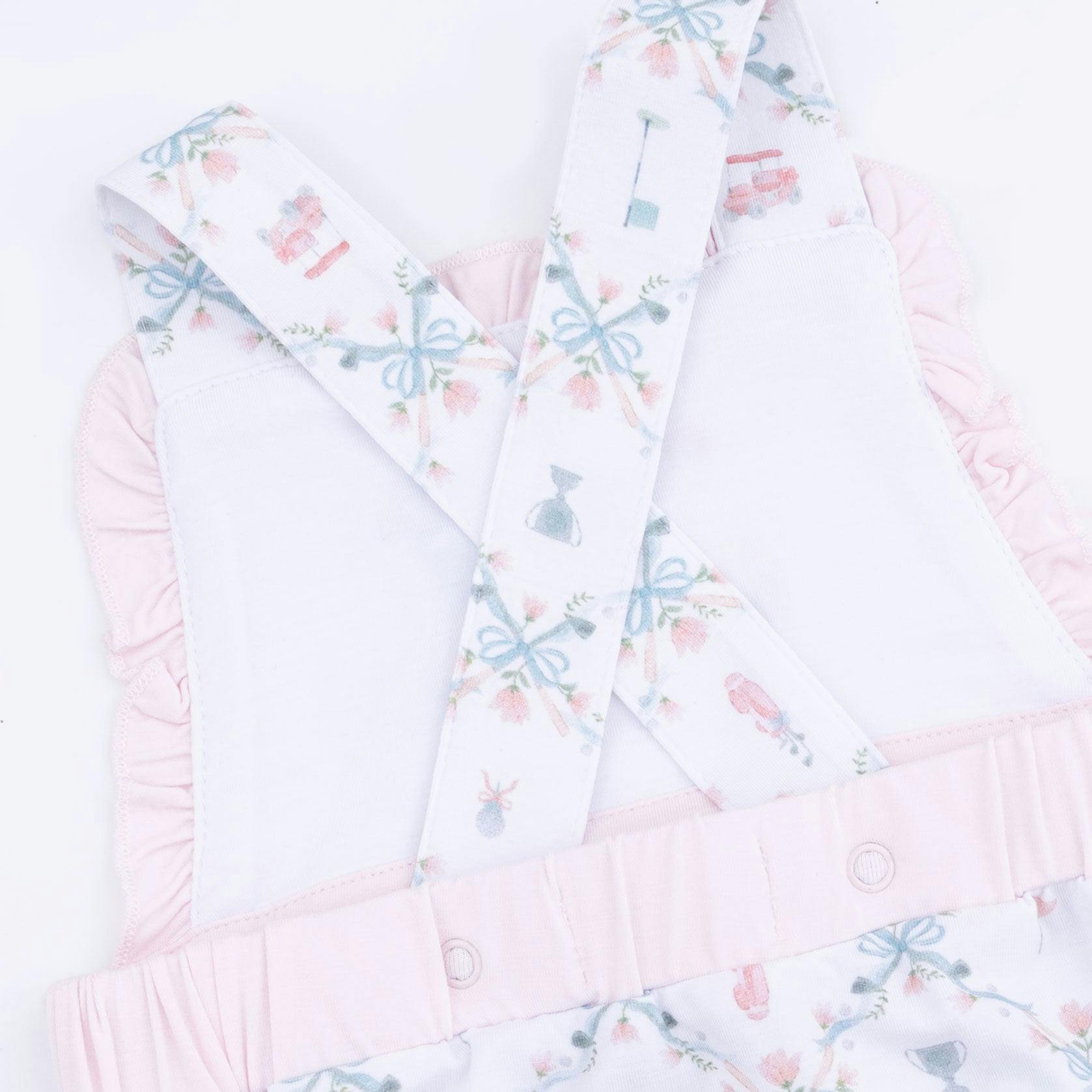 Golf Trellis Pink - Ruffle Bubble