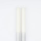 Silver Dipped Table Candles
