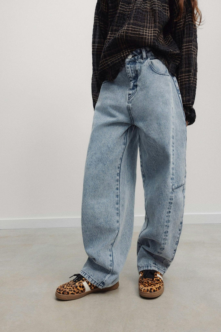 TNS Denim Teen Curved Trouser