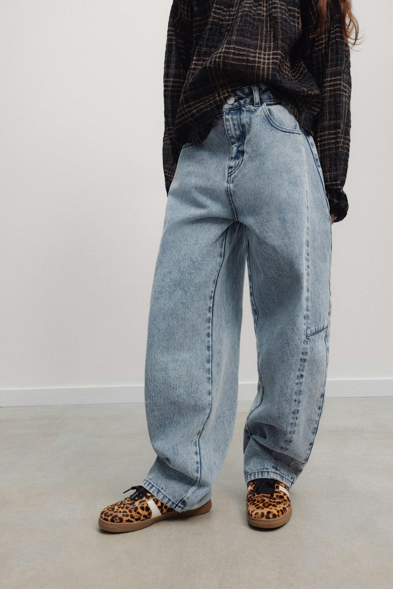 TNS Denim Teen Curved Trouser
