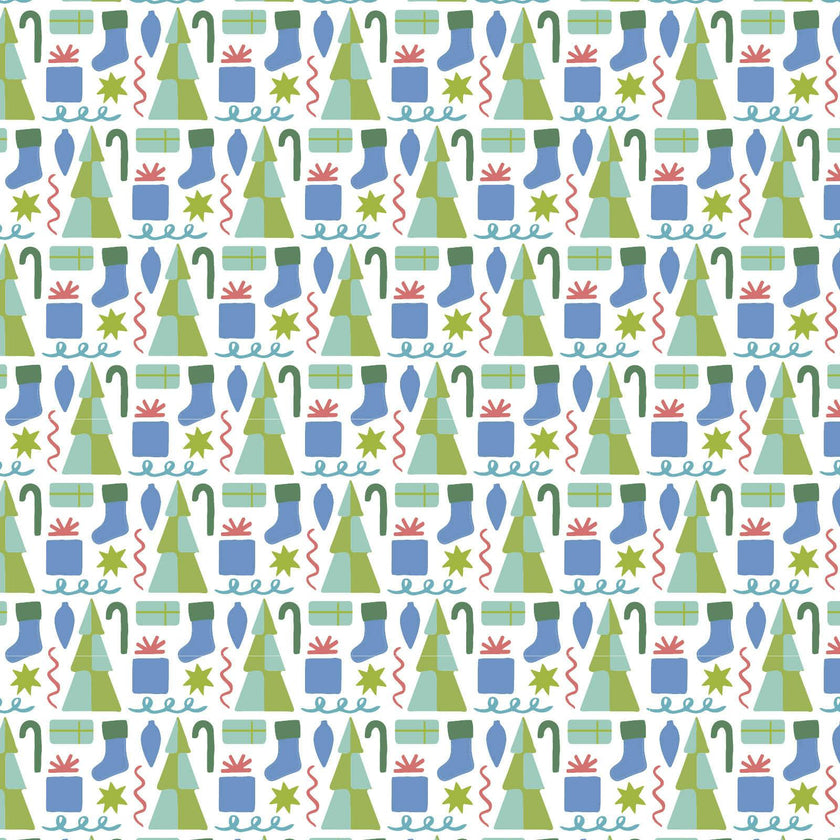 Charles Boys' Short Set - Mod Holiday Blue