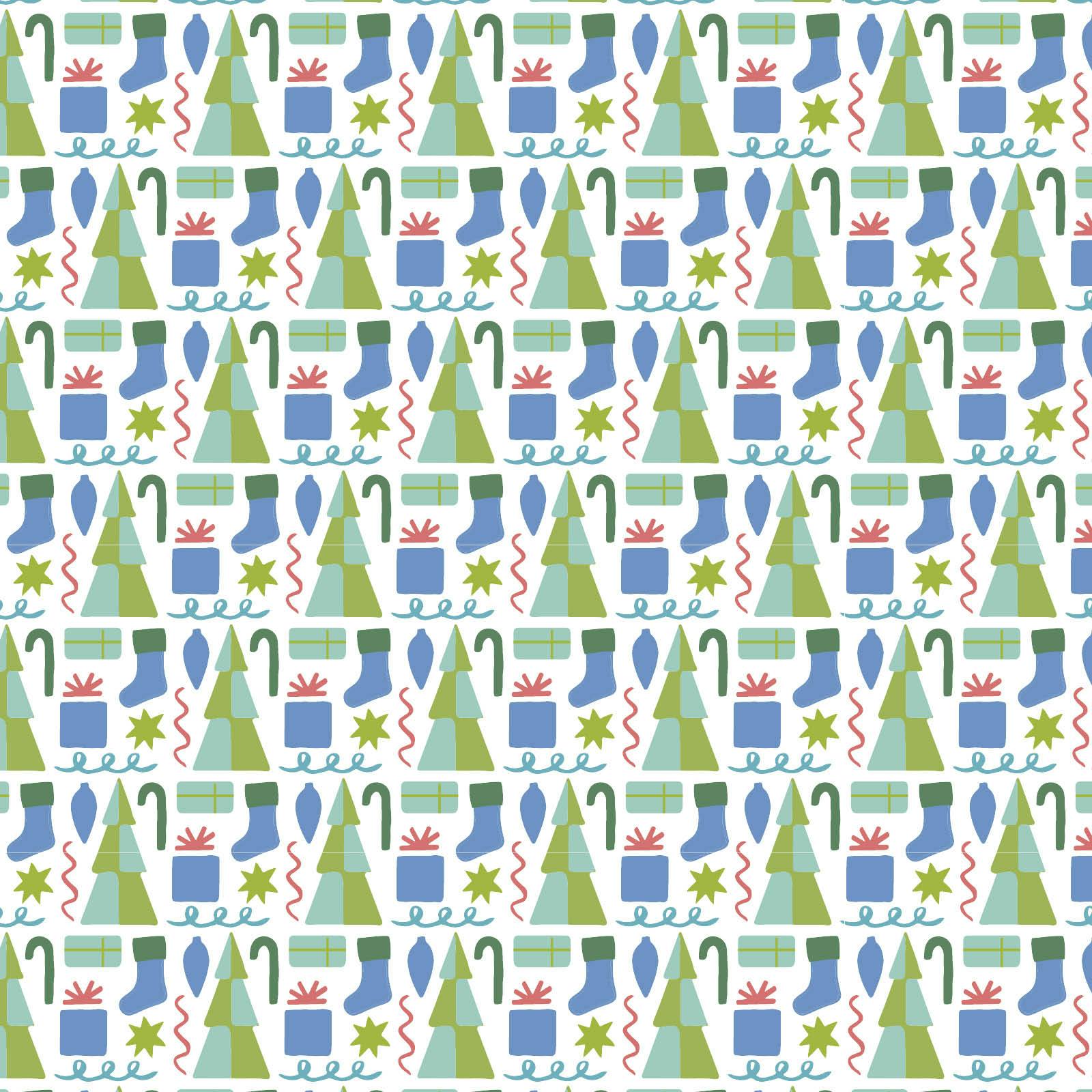 Jack Boys' Pajama Pant Set - Mod Holiday Blue