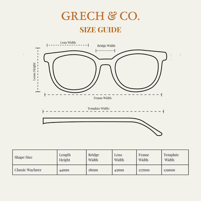 Classic Wayfarer Sustainable Sunglasses | Bio-Based · Bendable · Polarized | Tortoise