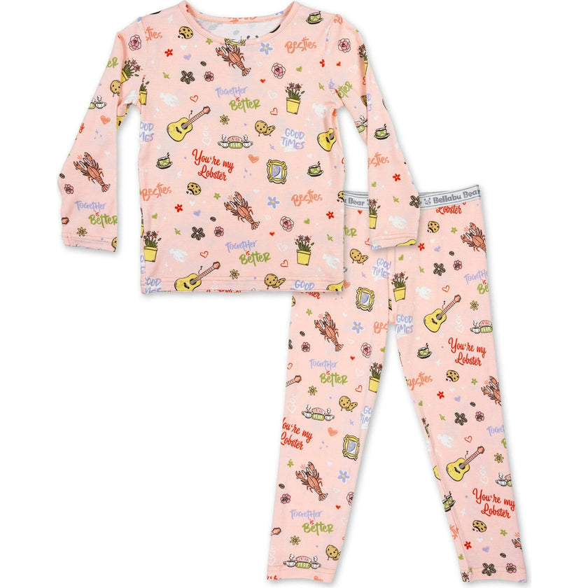 Friends: You're My Lobster Bamboo Kids Pajamas