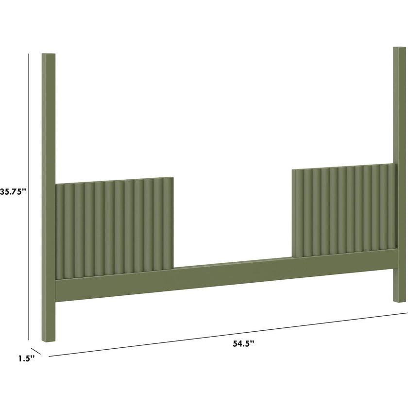 Toddler Bed Conversion Kit for Moab 3-in-1 Convertible Crib in Olive