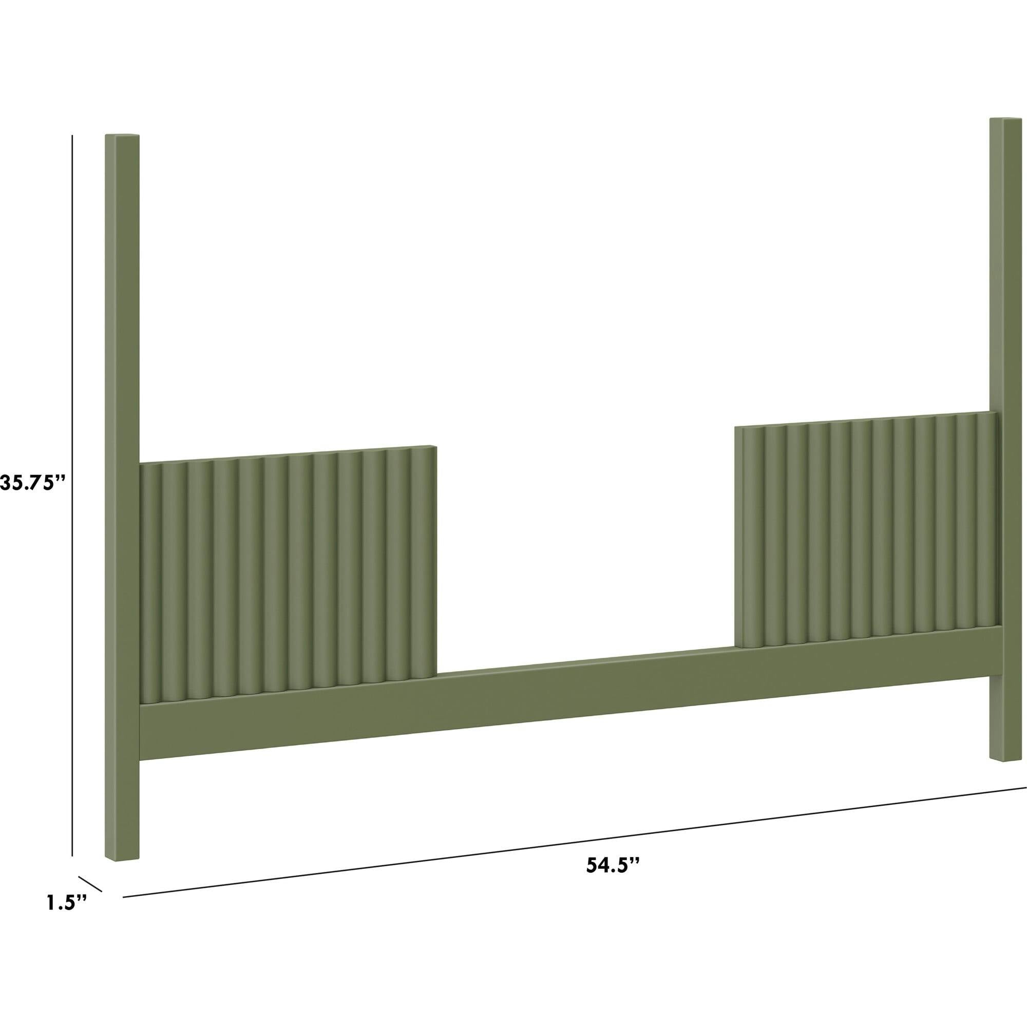 Toddler Bed Conversion Kit for Moab 3-in-1 Convertible Crib in Olive