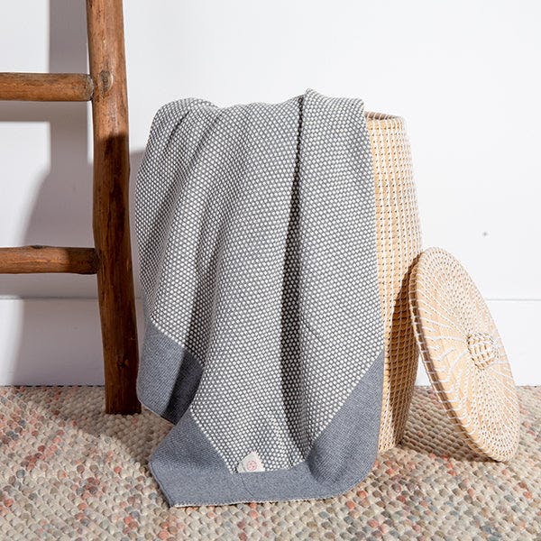 Eka Stipple Throw Blanket