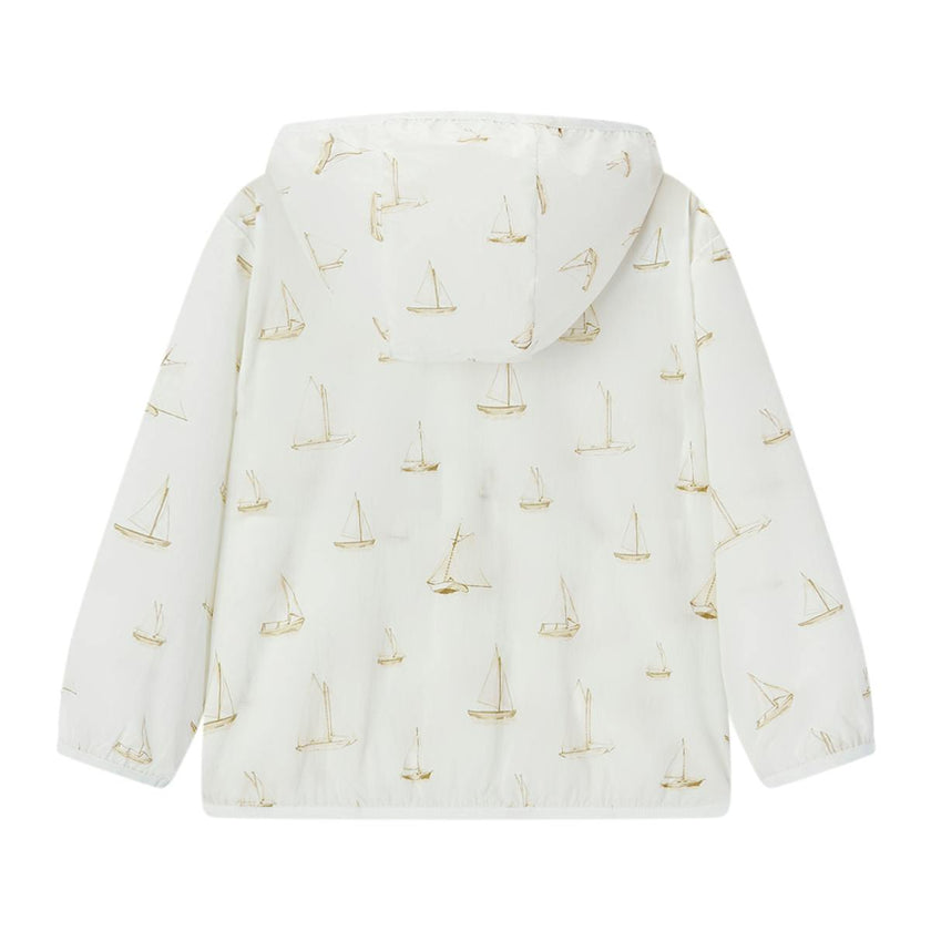 Sailboat Melody Hooded Sun Shield Windbreaker Jacket