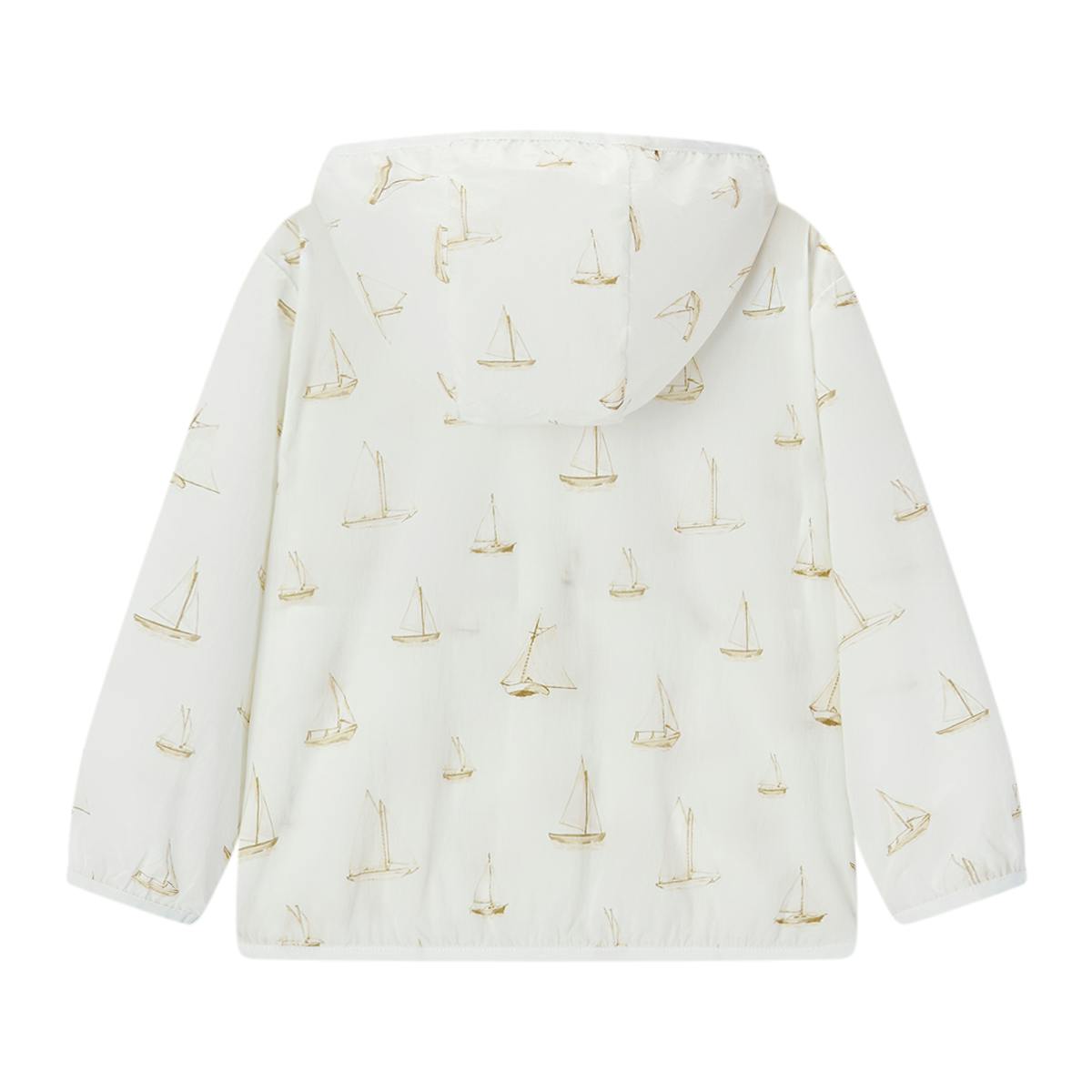 Sailboat Melody Hooded Sun Shield Windbreaker Jacket