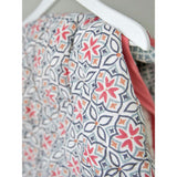 Block-Printed Cotton Crib Quilt