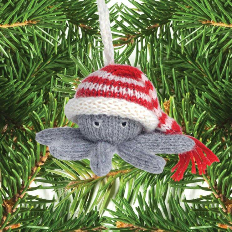 Set Of 3 Wintry Ornaments