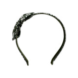 Liberty of London Bow Headband, Olive Floral