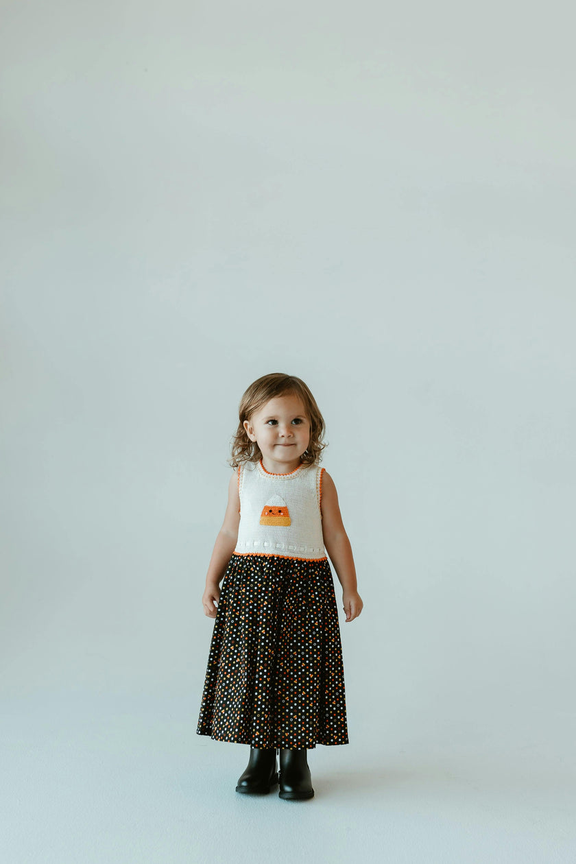 Candy Corn Halloween Dress