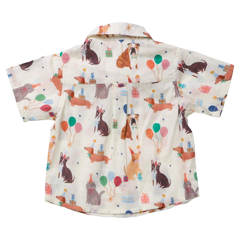 Baby  Boys Jack Shirt - Party Pets