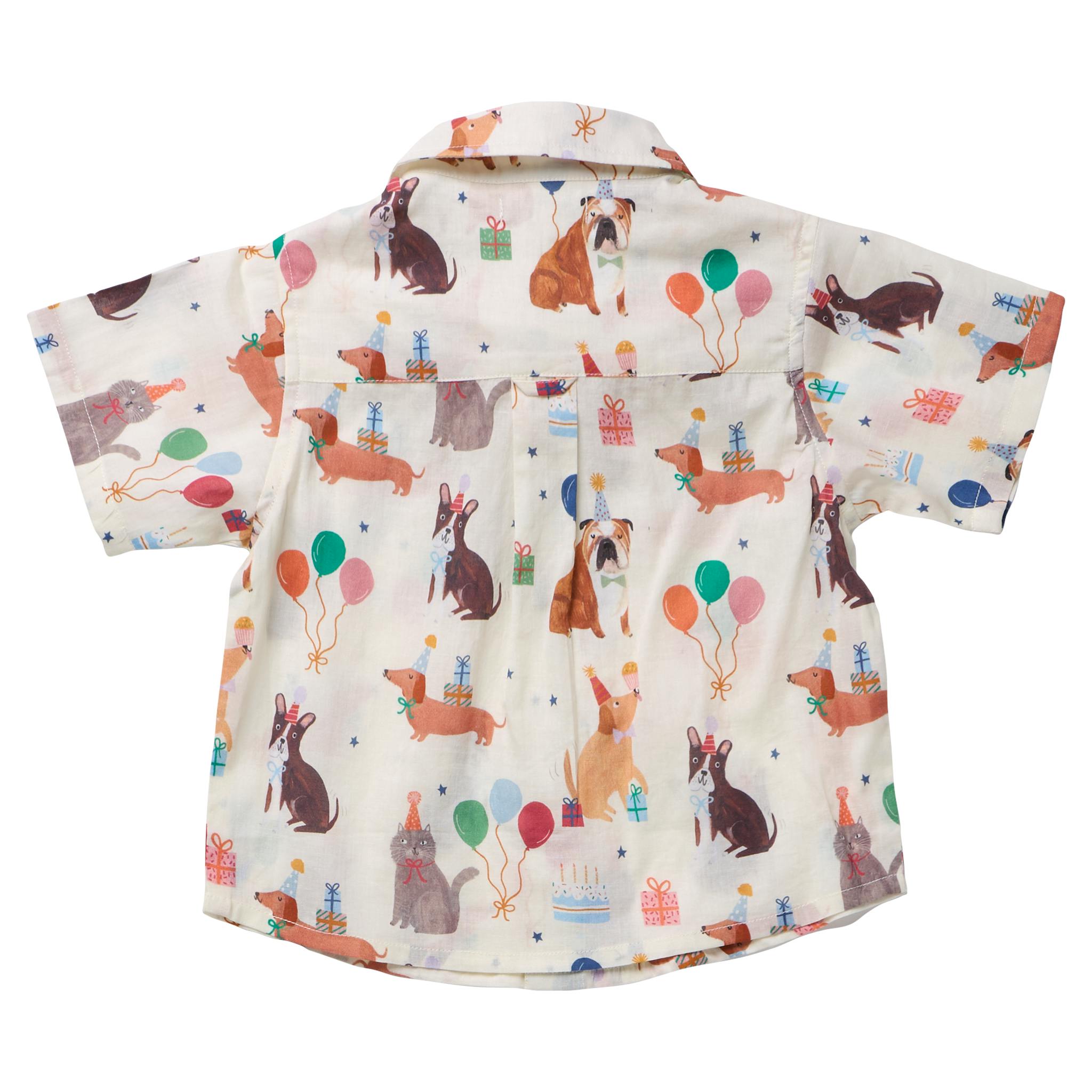Baby  Boys Jack Shirt - Party Pets