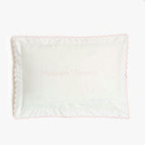 Picnic Gingham Toddler Pillow Set, Pink