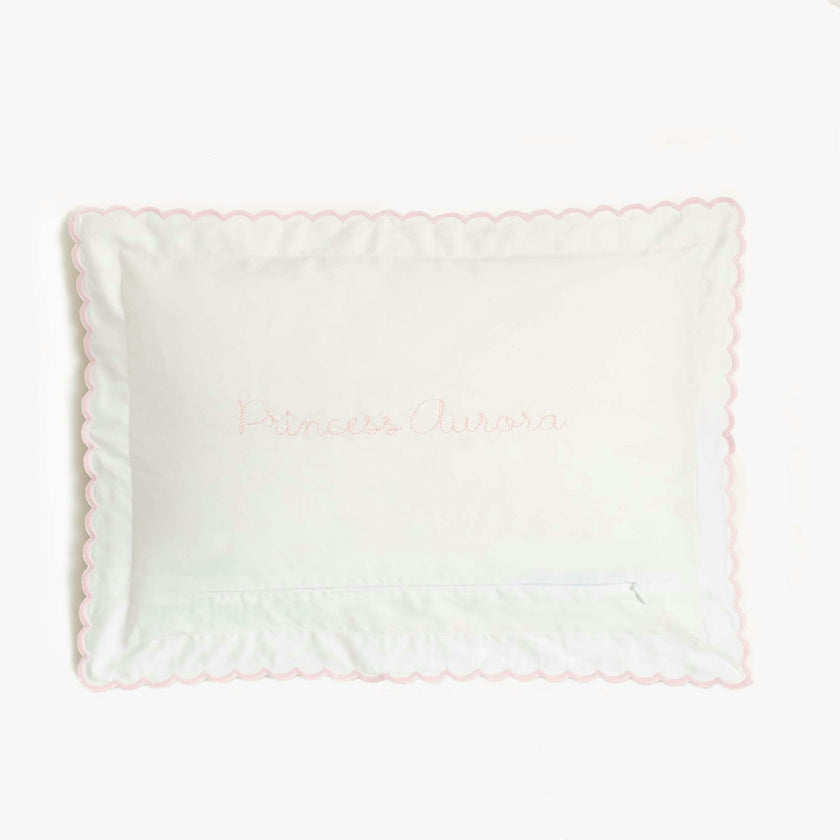 Picnic Gingham Toddler Pillow Set, Pink