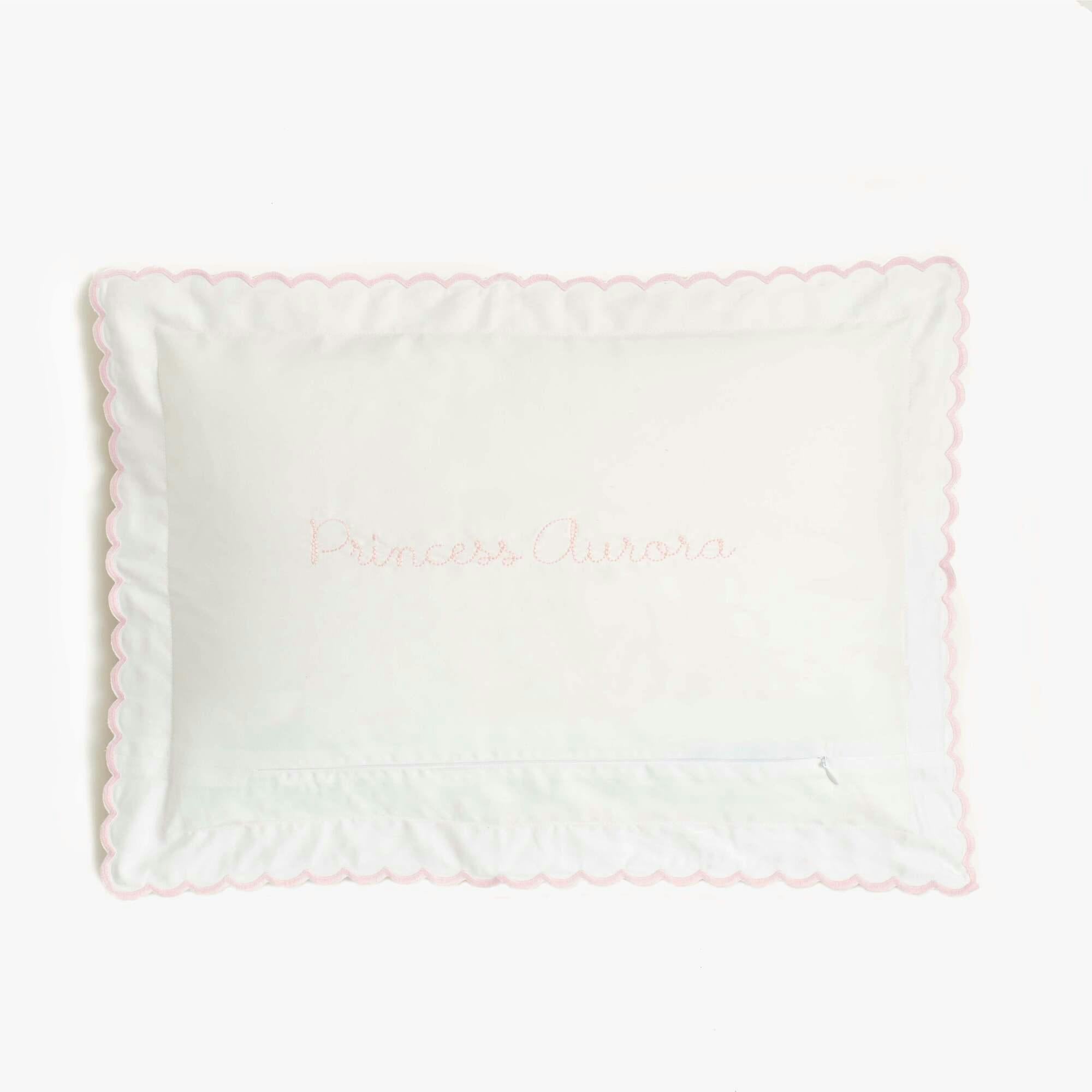 Picnic Gingham Toddler Pillow Set, Pink