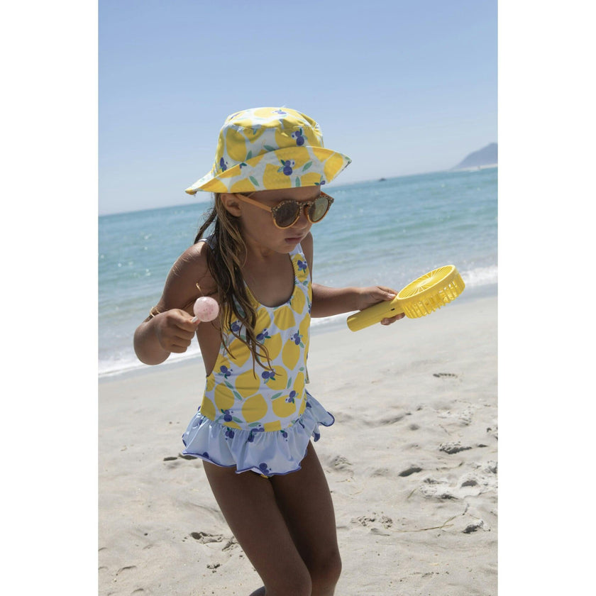 Lemonberry ruffle swimsuit