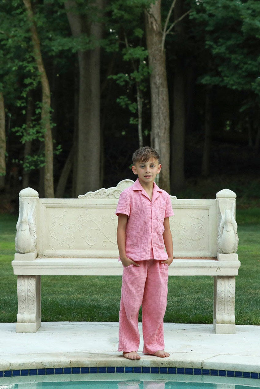 Organic Cotton Waffle Pant