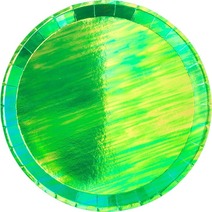 Posh Emerald City Round Plates - 2 Size Options