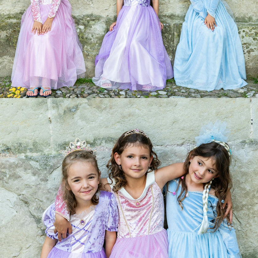 The Velvety Soft Deluxe Princess Gowns 4pc Bundle