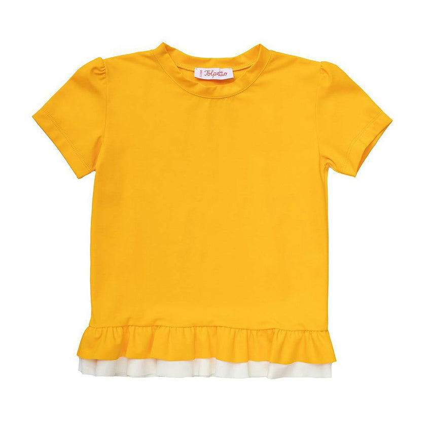 Rashguard Lilia - Mango yellow and ivory