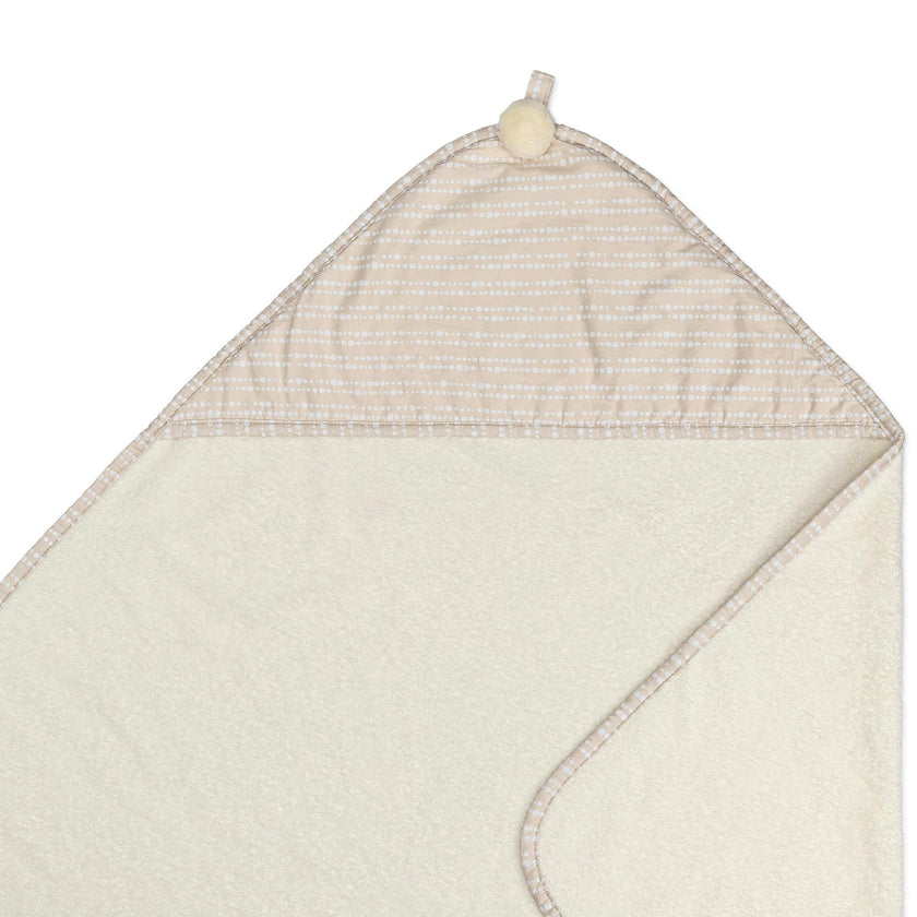 Cove Dot Hooded Baby Bath Towel