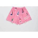 BARCOS TOWEL SHORTS PINK