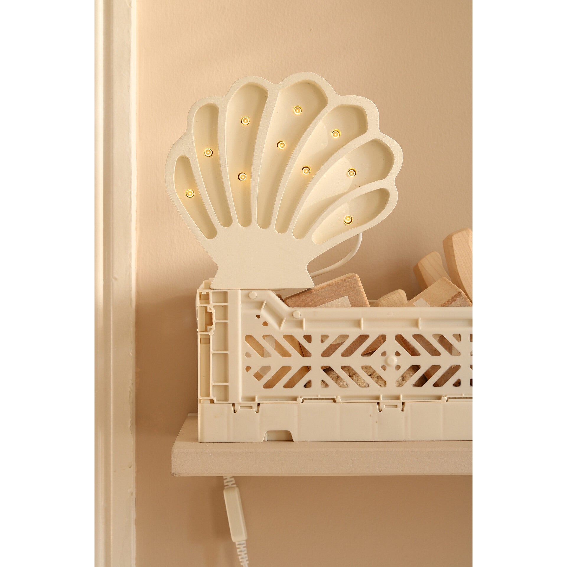 Mini Seashell Lamp
